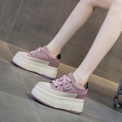 Dames Platte Platform Verhogende Schoenen 9 cm voor Moderne Vrouwen