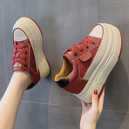 Dames Platte Platform Verhogende Schoenen 9 cm voor Moderne Vrouwen