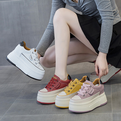 Dames Platte Platform Verhogende Schoenen 9 cm voor Moderne Vrouwen