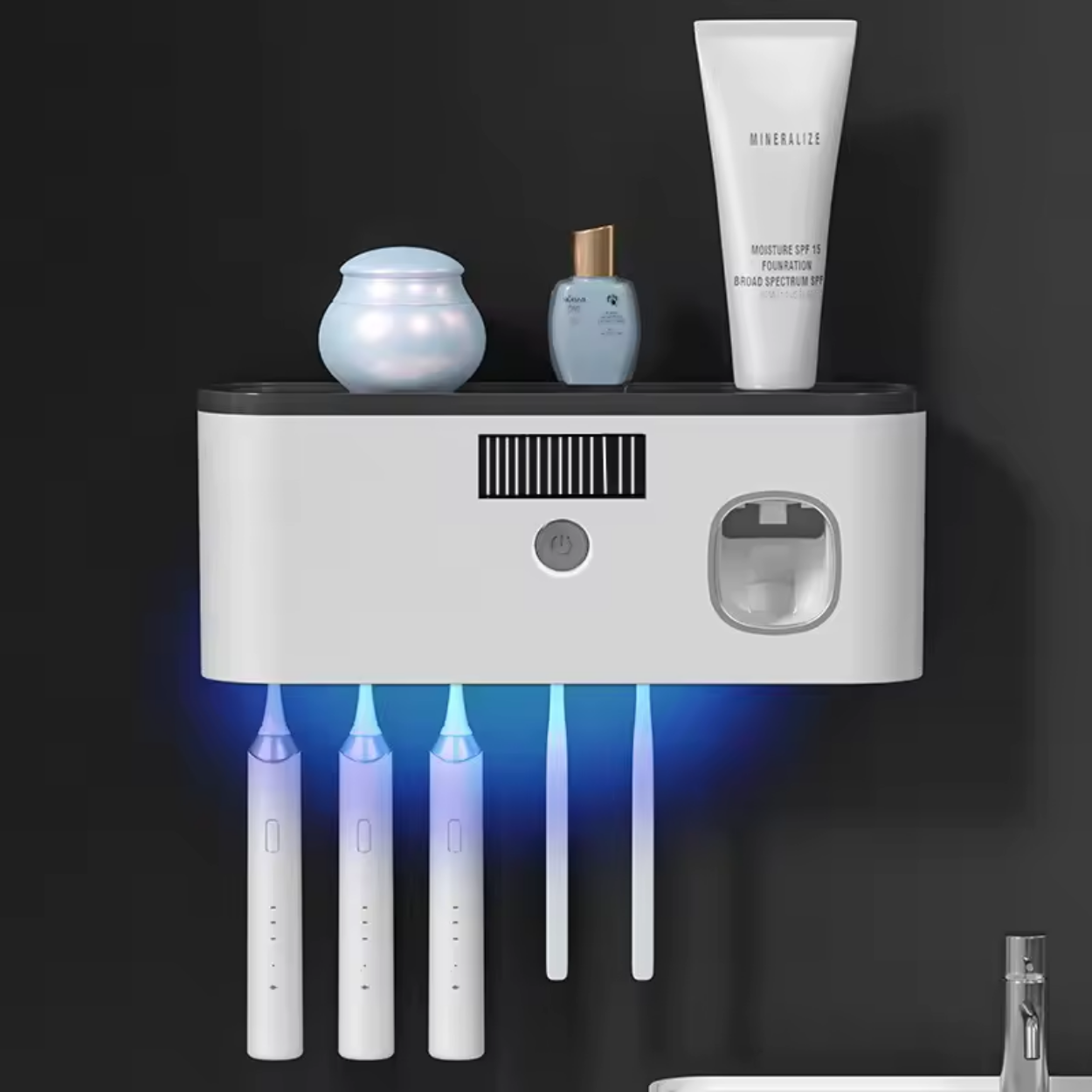 Wand UV Sterilisator voor Tandenborstels