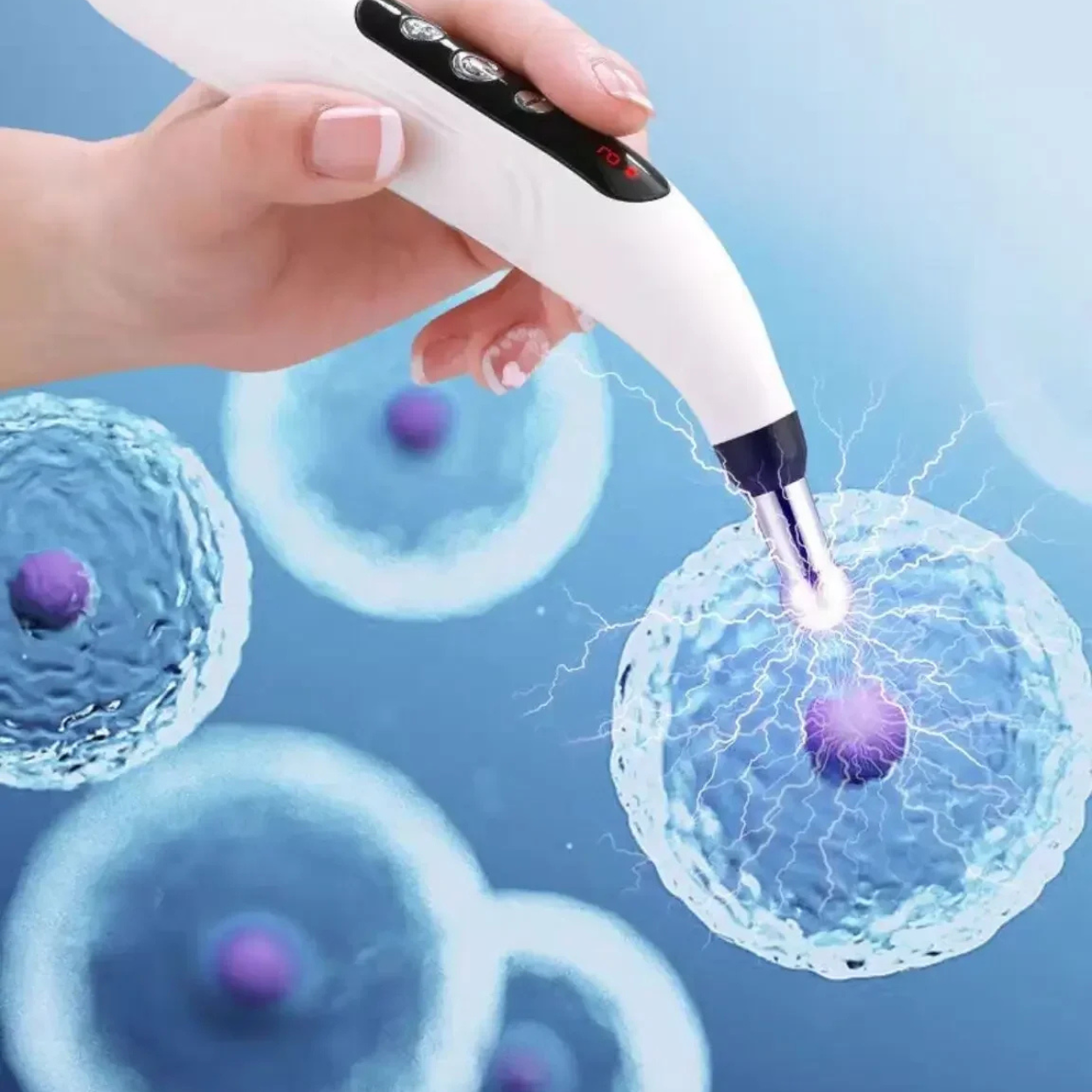 Elektrische 5-in-1 Pen voor Acupunctuur en Massage
