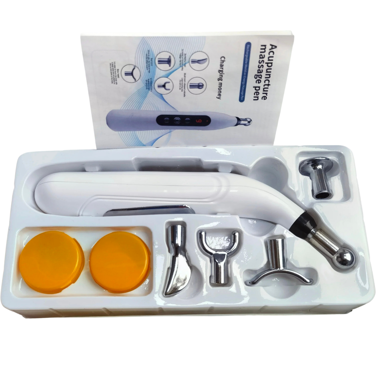 Elektrische 5-in-1 Pen voor Acupunctuur en Massage