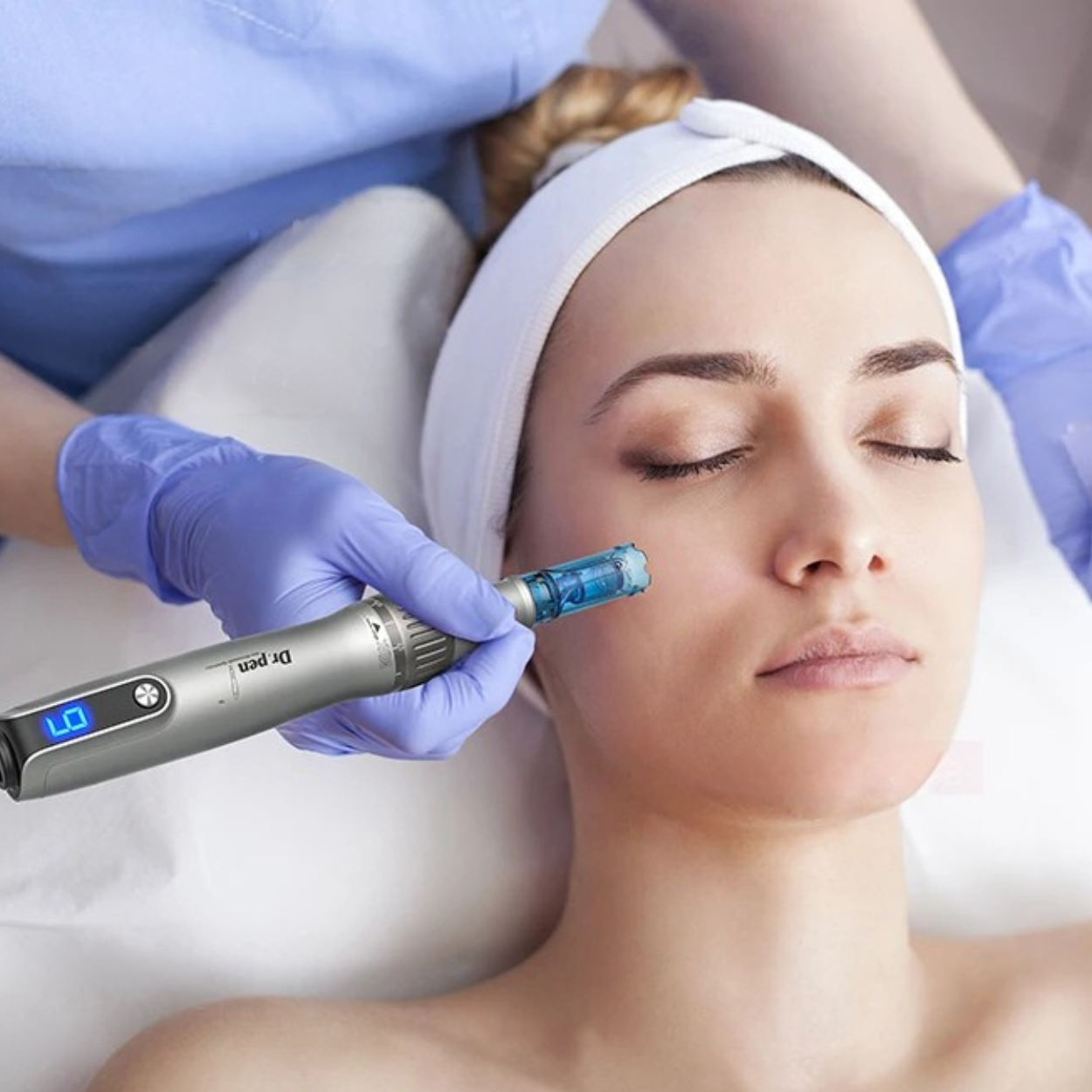 Professionele Microneedling Anti-Aging Pen voor Gezicht