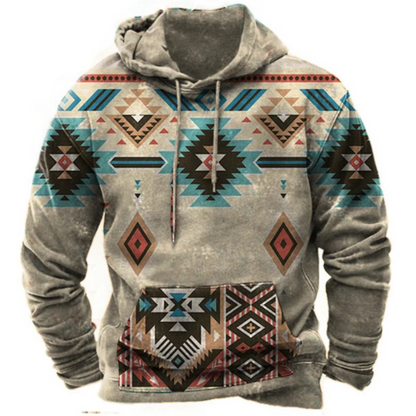 Comfortabele streetwear hoodie met kleurrijke print