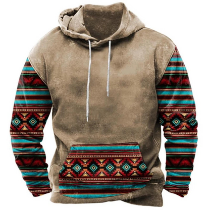 Comfortabele streetwear hoodie met kleurrijke print