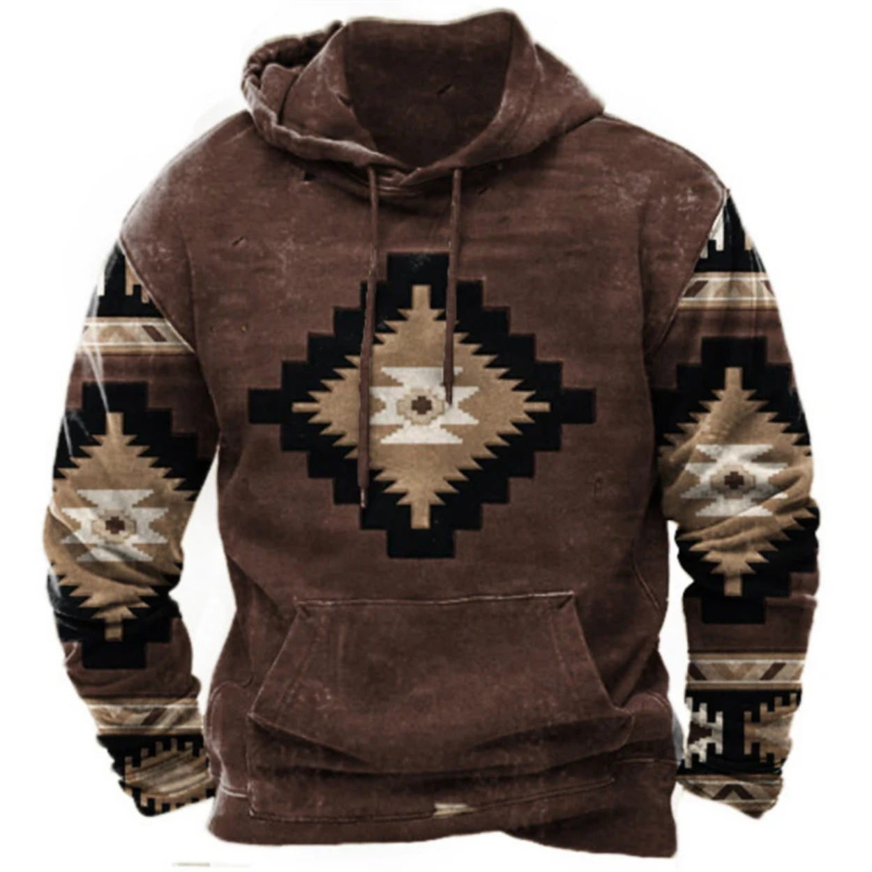 Comfortabele streetwear hoodie met kleurrijke print