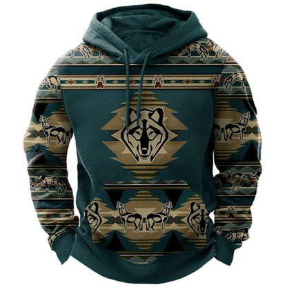 Comfortabele streetwear hoodie met kleurrijke print