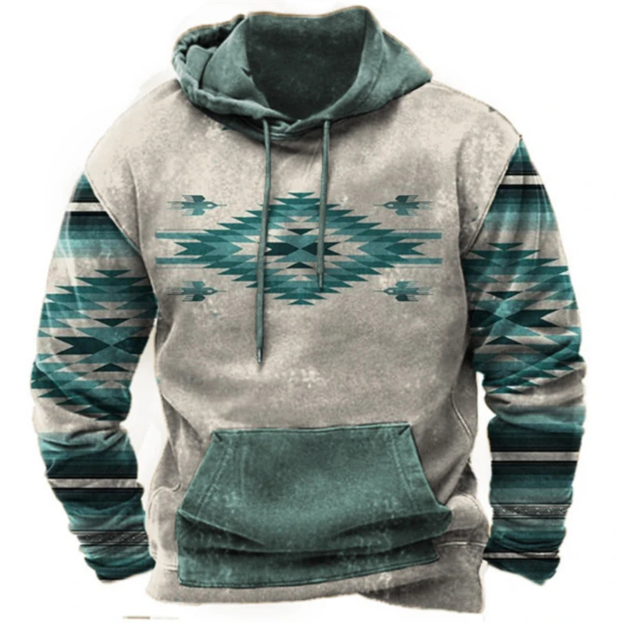 Comfortabele streetwear hoodie met kleurrijke print