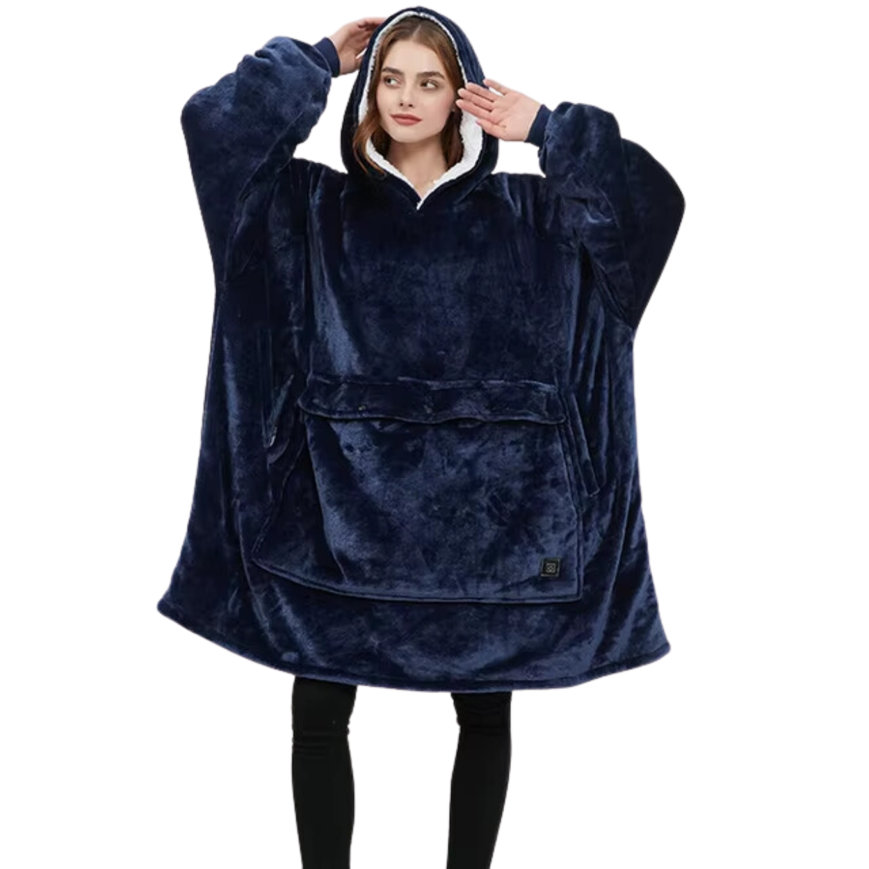 Elektrische verwarmde hoodie met USB-verwarming