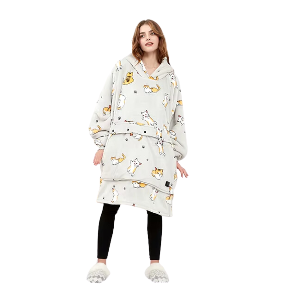 Elektrische verwarmde hoodie met USB-verwarming