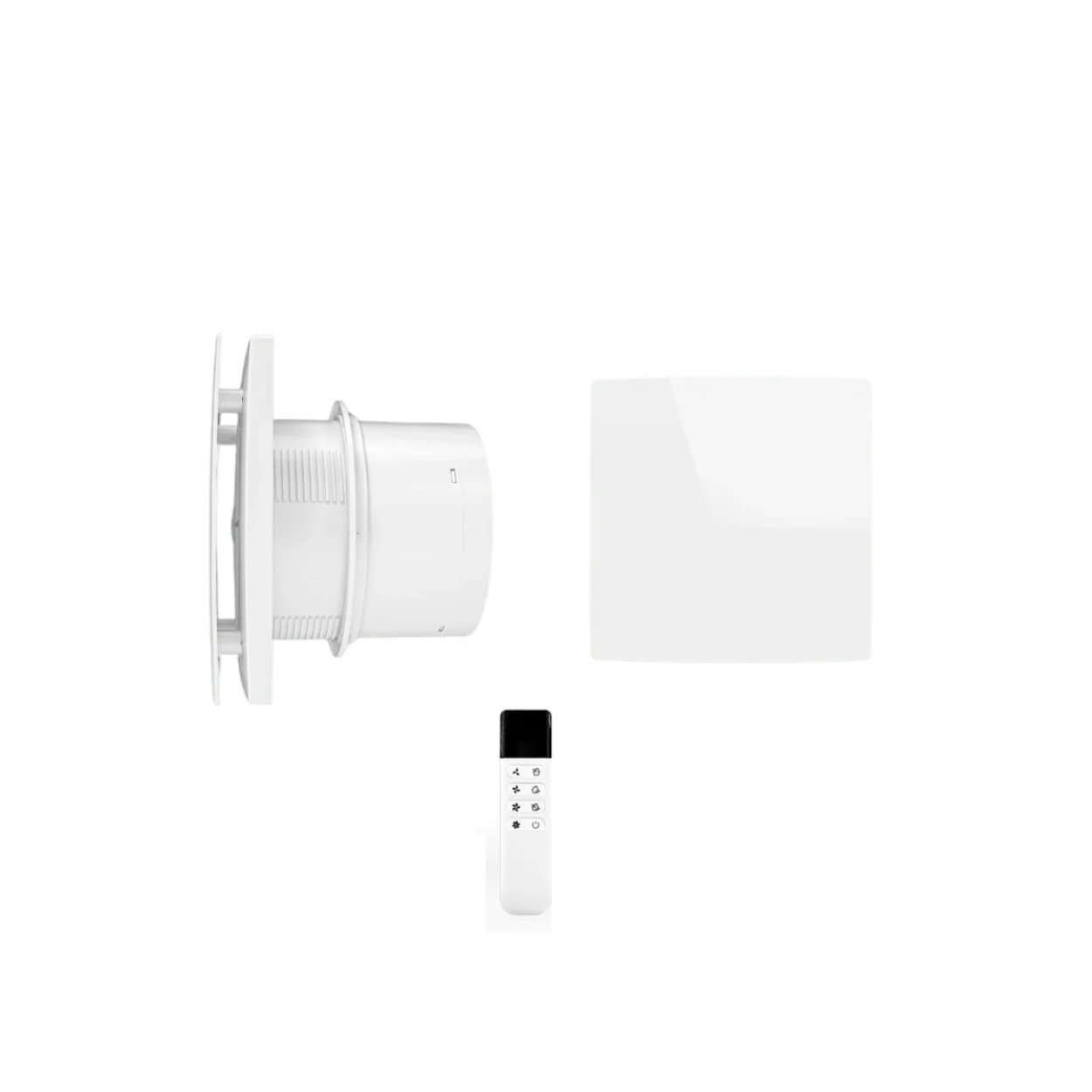 Omkeerbare Wandventilator met Afstandsbediening en Ionisator