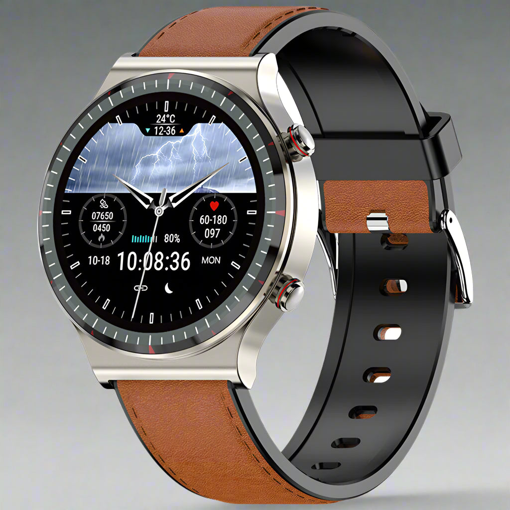 Stijlvolle Sportieve Slimme Horloge voor Gezondheidsmonitoring