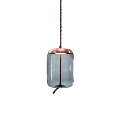 Hanglamp van Roze Hennep Goud
