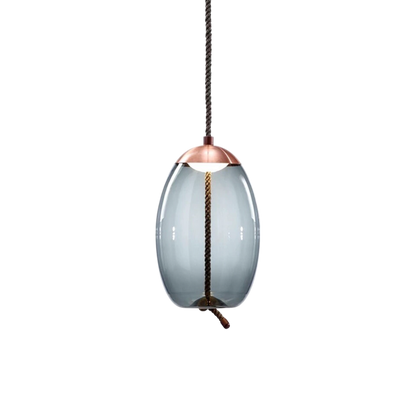 Hanglamp van Roze Hennep Goud