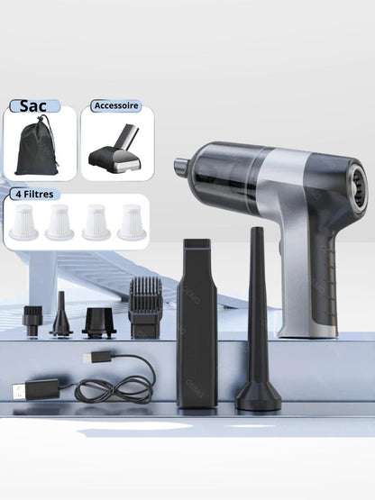 Krachtige en Lichtgewicht Draadloze Auto Stofzuiger