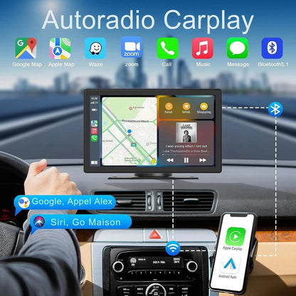 Android Carplay Autoradio met Touchscreen