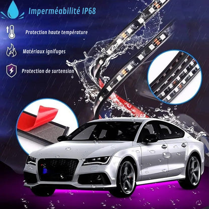 Futuristisch Design LED Onder Auto Lamp