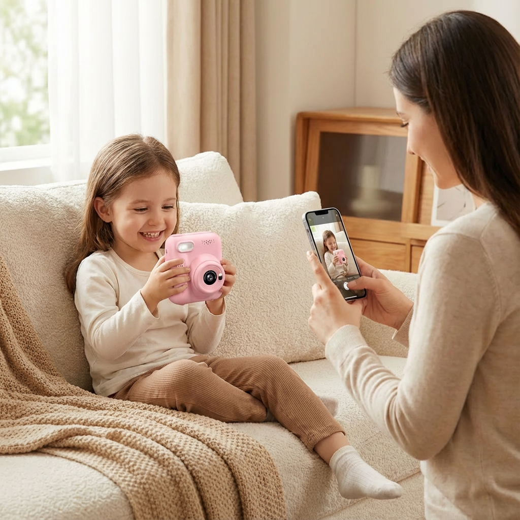 Marcherelle™ – Directe Kindercamera voor Speelse Creativiteit