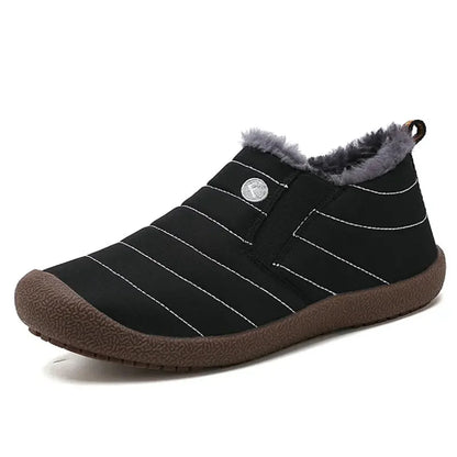 Zachte en warme antislip heren pantoffels voor de winter
