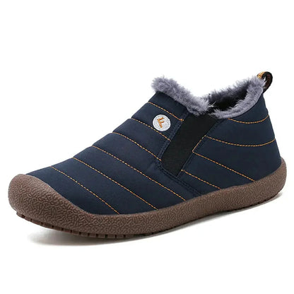 Zachte en warme antislip heren pantoffels voor de winter