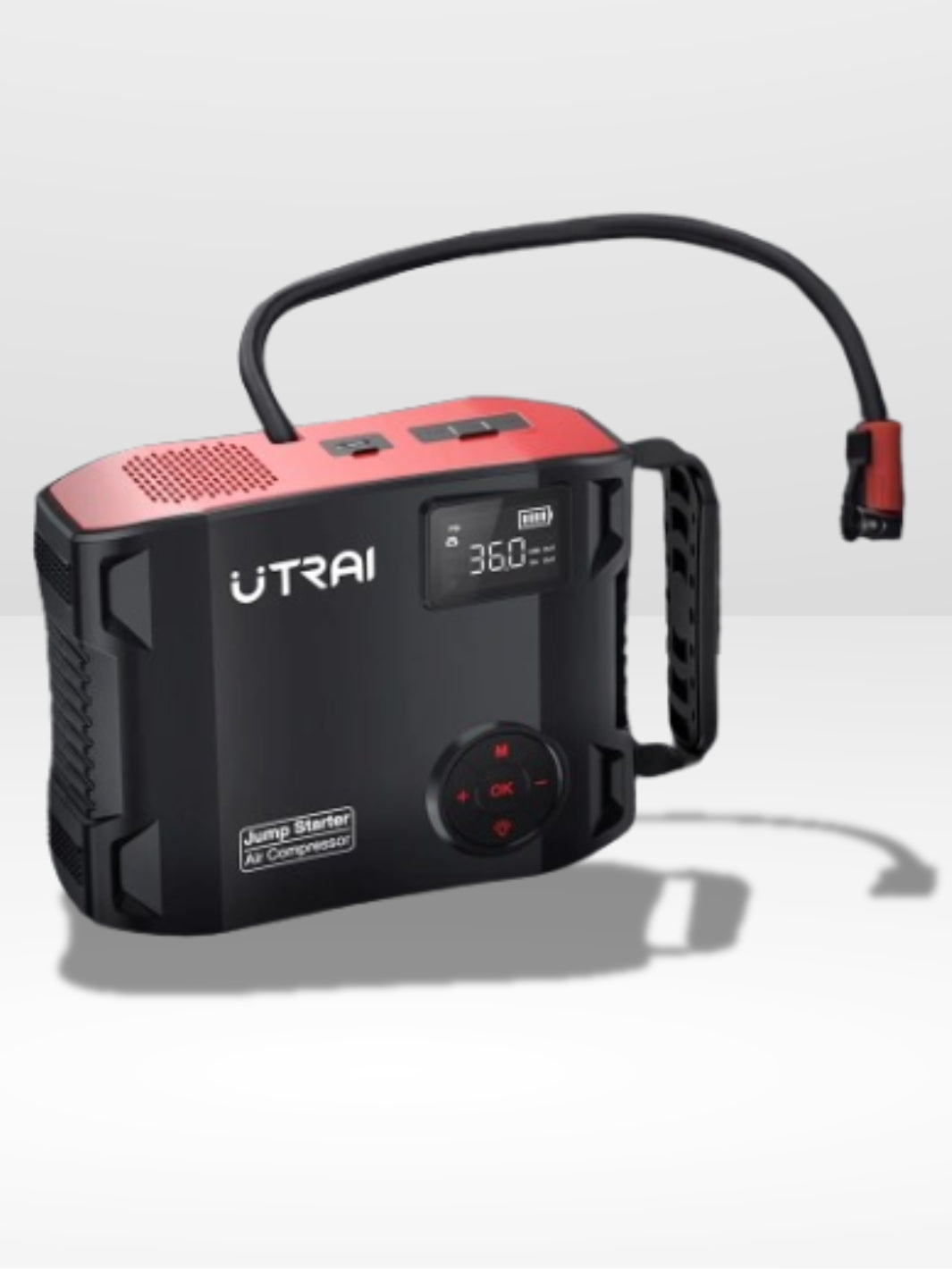 4-in-1 Compacte en Handige Bandenpomp