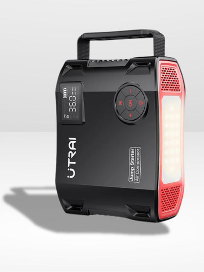 4-in-1 Compacte en Handige Bandenpomp