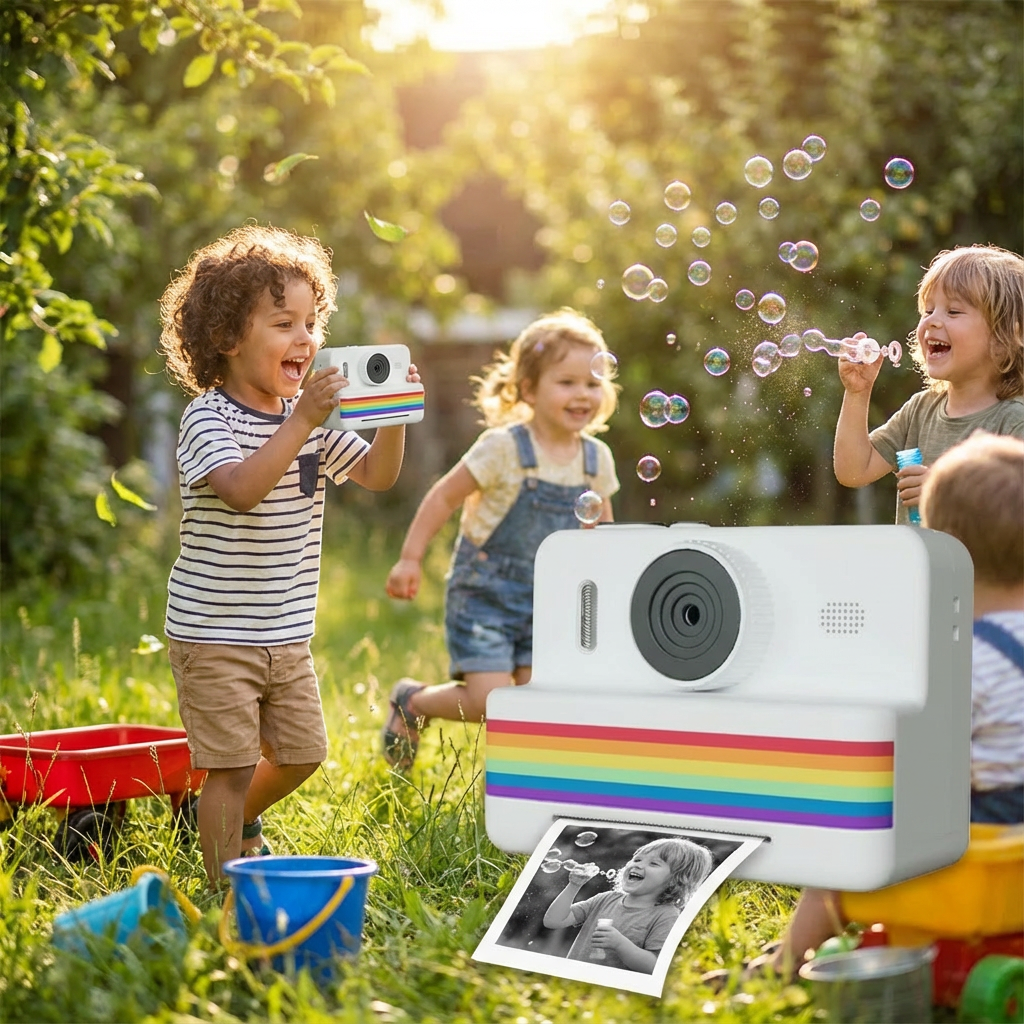 Marcherelle™ – Creatief Directe Afdruk Kinderfototoestel