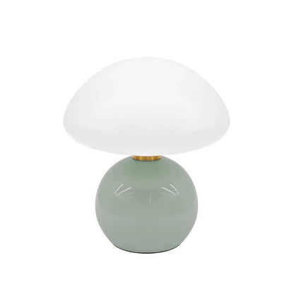 Elegante glazen nachtlamp