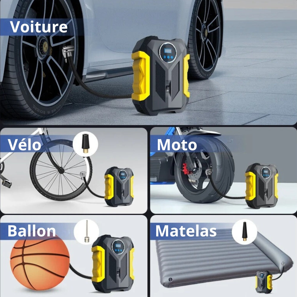 Draagbare en Stille Bandencompressor