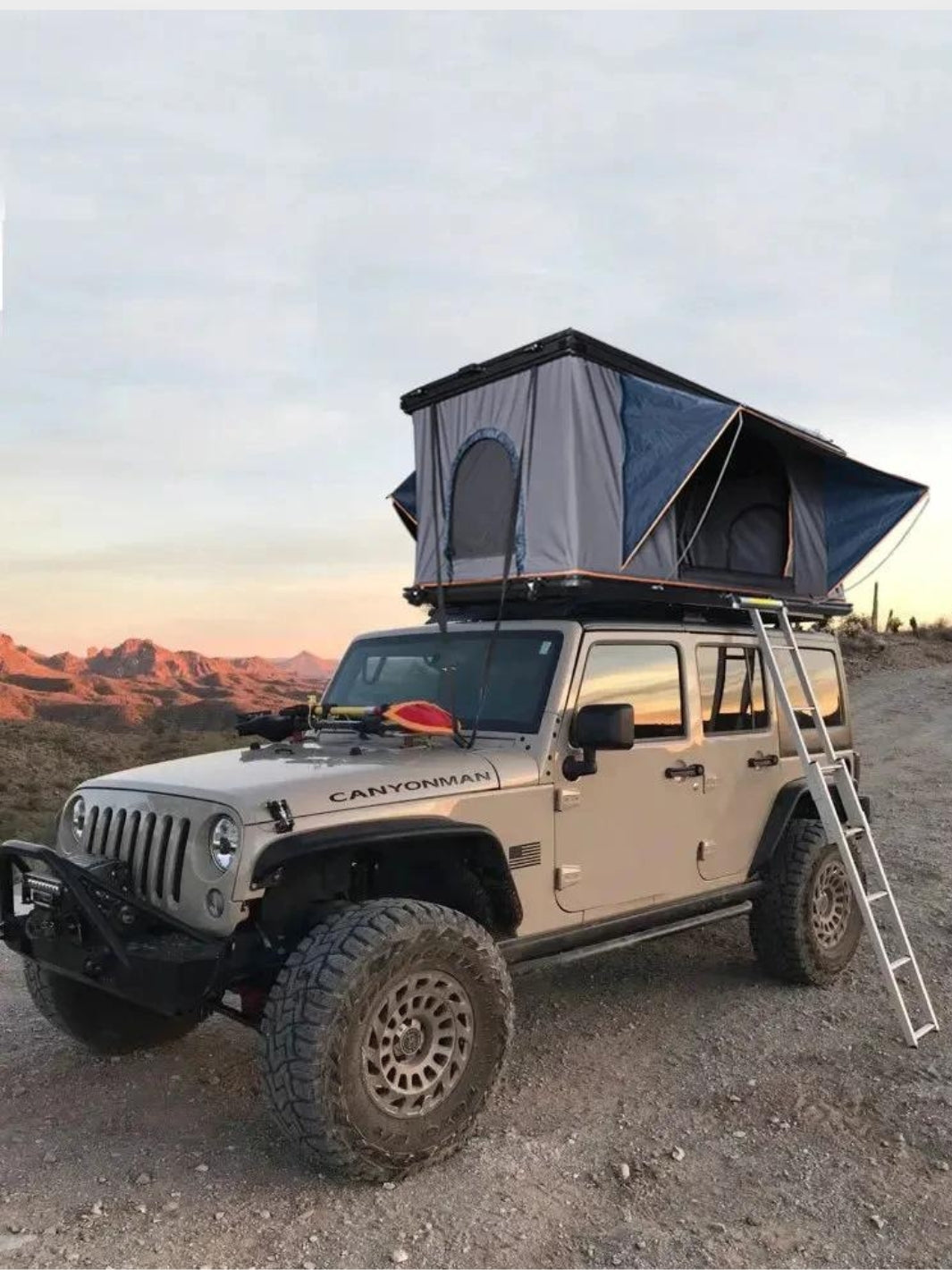 4x4 Daktent voor Offroad Voertuig
