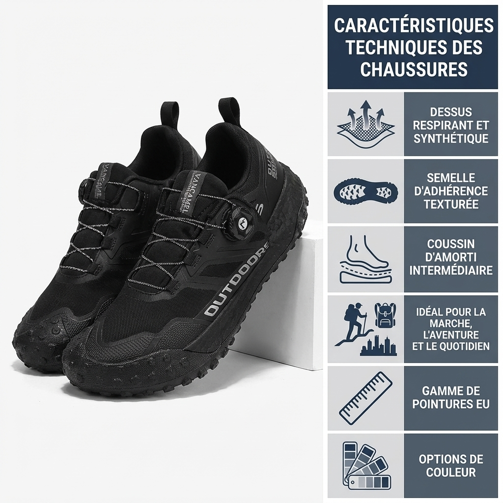 Marcherelle™ – Lichtgewicht en Antislip Wandel­schoenen