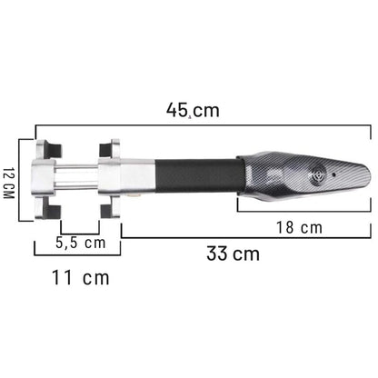 Veiligheidsstok met Anti-diefstal Alarm voor Auto