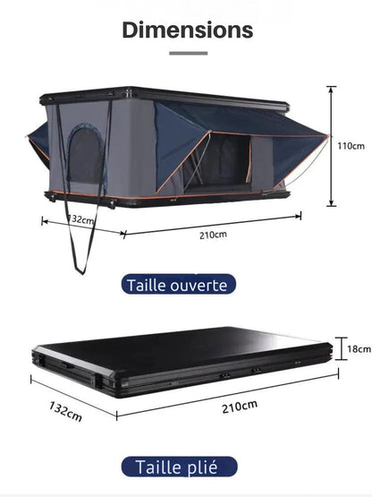 4x4 Daktent voor Offroad Voertuig