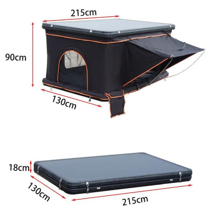 Lichte en Compacte Aluminium Tent voor op het Dak
