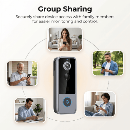 Verbeter de veiligheid van uw huis met de Marcherelle Deurbelcamera zonder abonnement