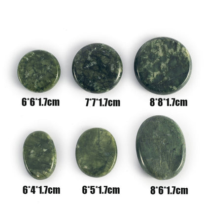 Warme Massagestenen van Natuurlijke Jade