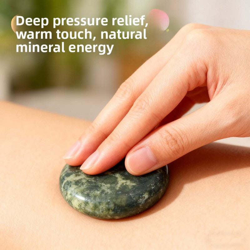 Warme Massagestenen van Natuurlijke Jade