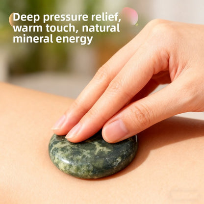 Warme Massagestenen van Natuurlijke Jade