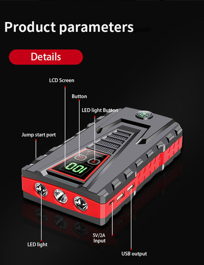 Krachtige en Compacte Auto Startbooster