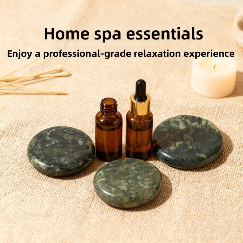 Warme Massagestenen van Natuurlijke Jade