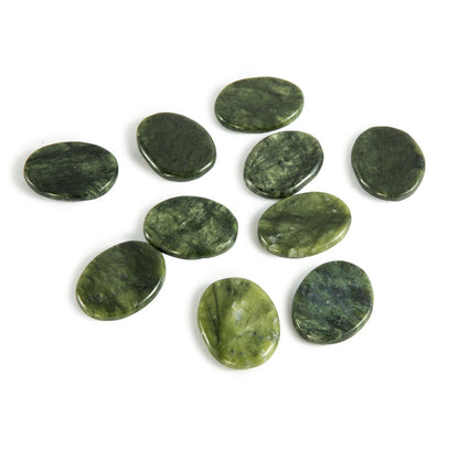 Warme Massagestenen van Natuurlijke Jade