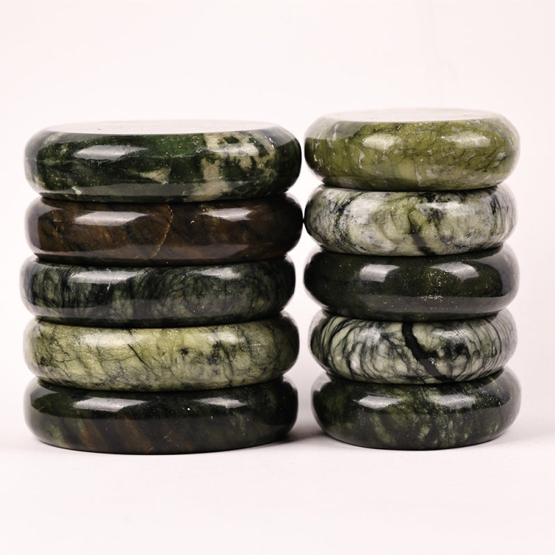 Warme Massagestenen van Natuurlijke Jade
