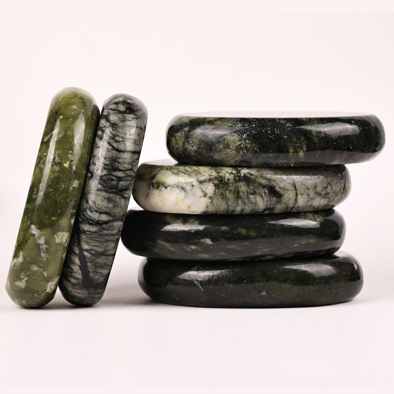 Warme Massagestenen van Natuurlijke Jade