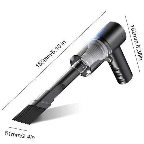 Marcherelle™ – Snoerloze Auto Stofzuiger 120w Licht en Veelzijdig