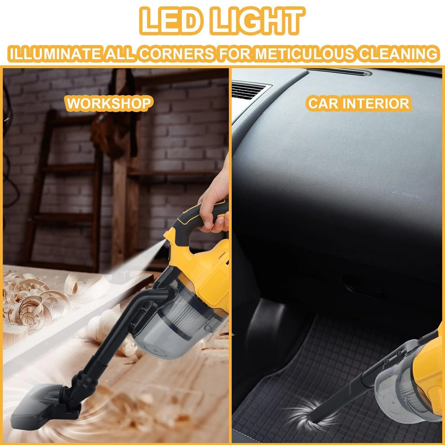 Marcherelle™ – Krachtige Snoerloze Stofzuiger Voor Veelzijdige Reiniging