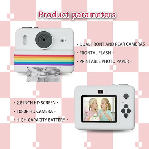 Marcherelle™ – Creatief Directe Afdruk Kinderfototoestel