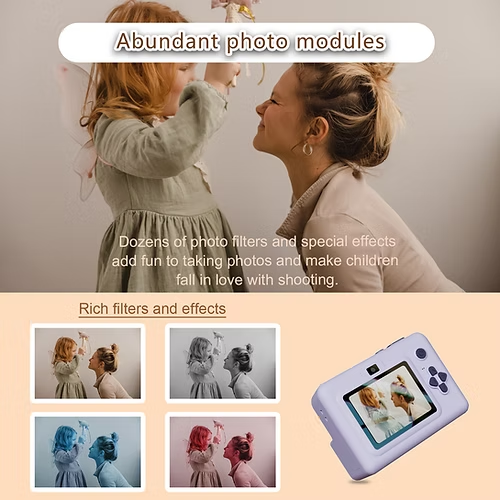 Marcherelle™ – Creatief Directe Afdruk Kinderfototoestel