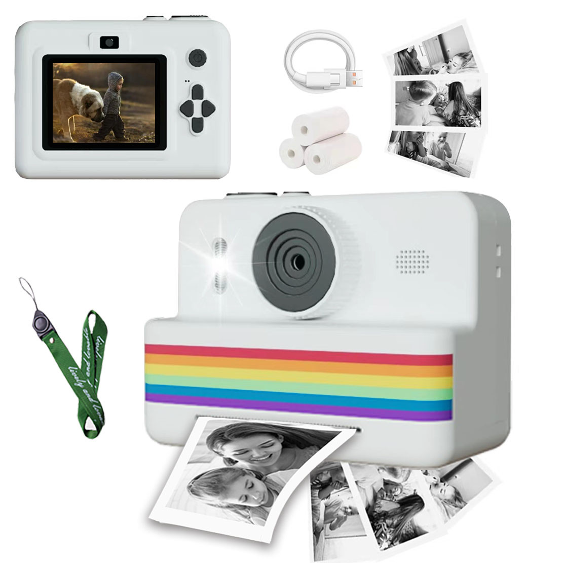 Marcherelle™ – Creatief Directe Afdruk Kinderfototoestel
