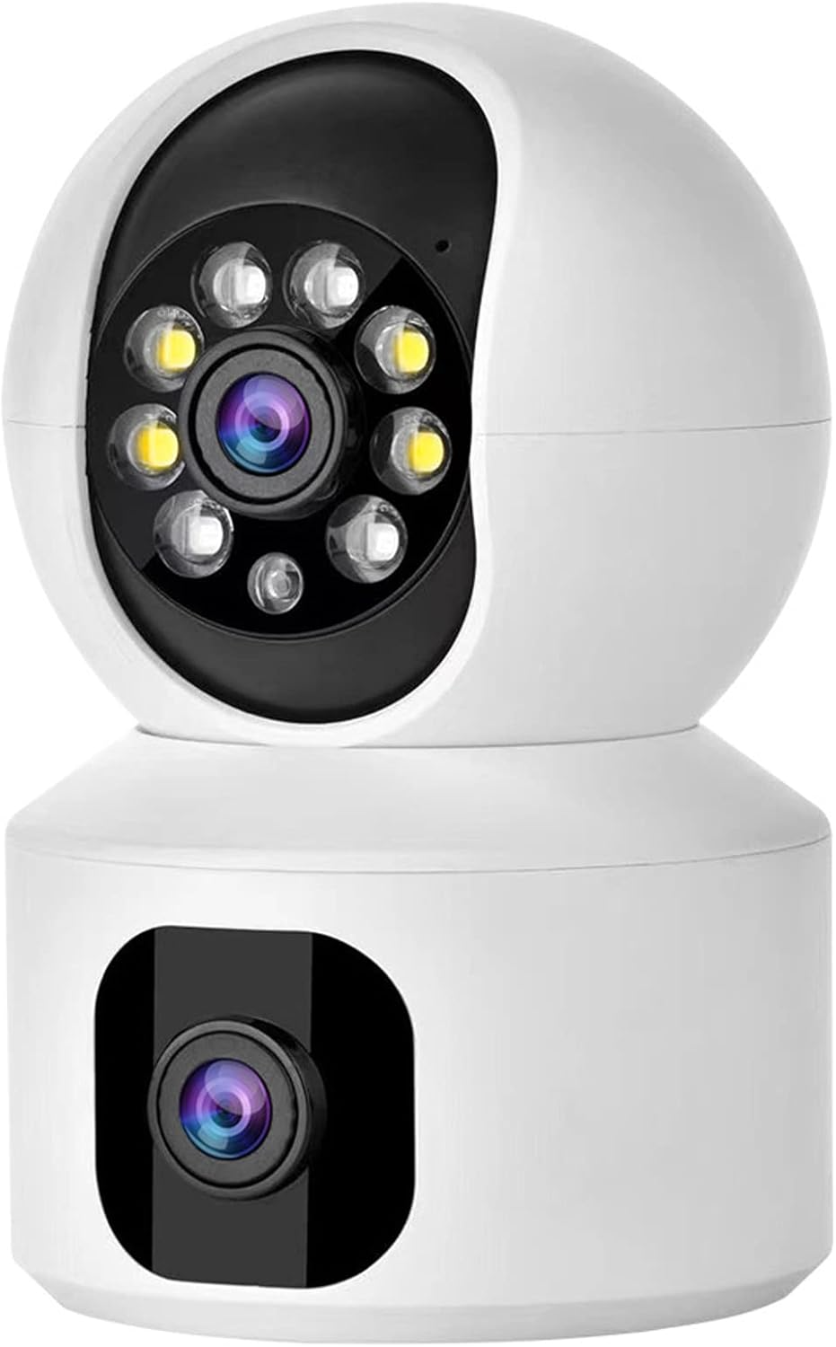 Marcherelle™ – Draadloze Beveiligingscamera met Dubbele Lens en HD-beeldkwaliteit