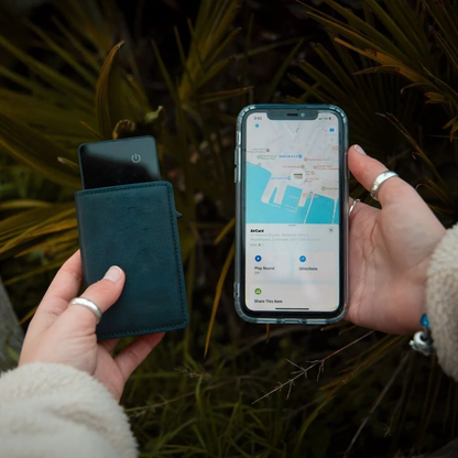 Marcherelle™ – Ultradunne Portefeuille Volgkaart Voor Gemakkelijke Lokalisatie